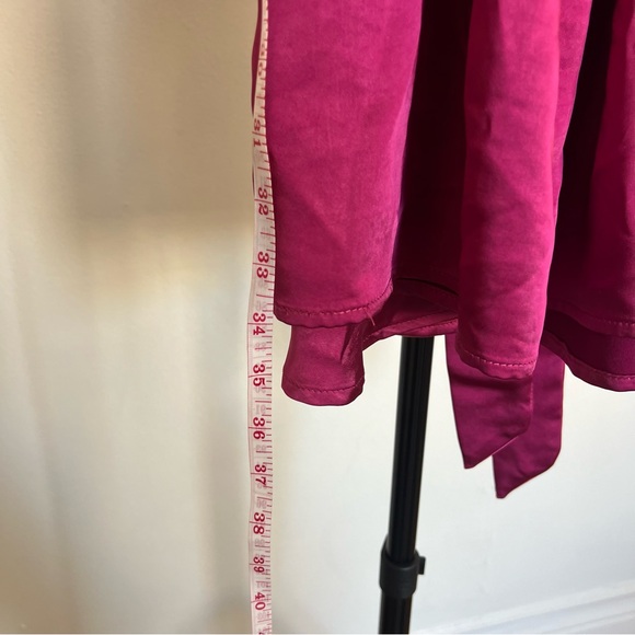 Aaka wrap sleeve Dress in Bougainvillea Pink Size L - Picture 6 of 6